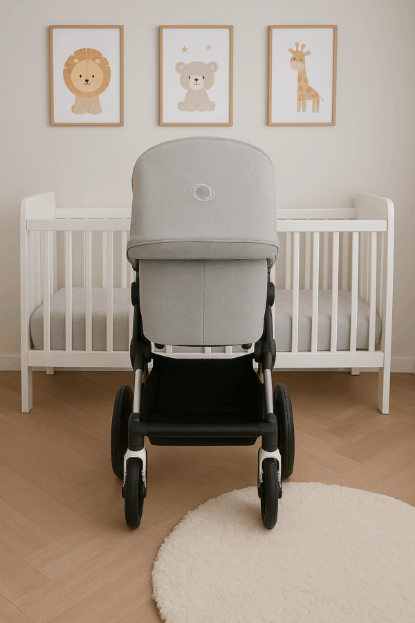 Bugaboo 3 Grey Achterkant
