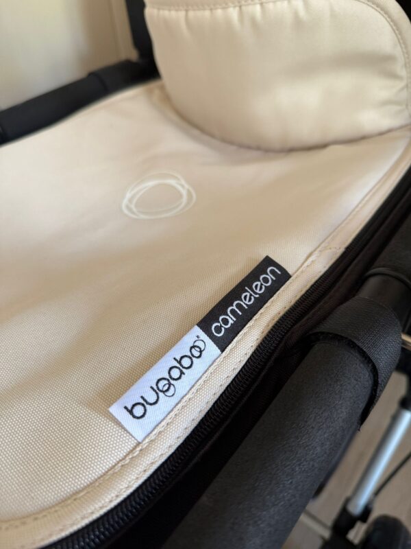 Off White / lichtblauw Bugaboo Cameleon Kinderwagen