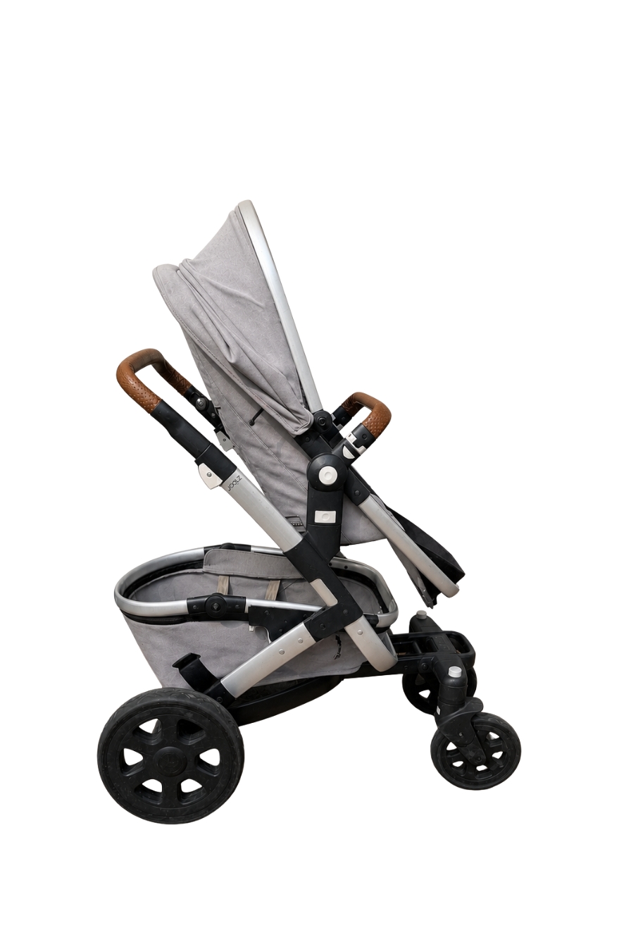 Joolz geo2 Lichtgrijs buggy zijkant