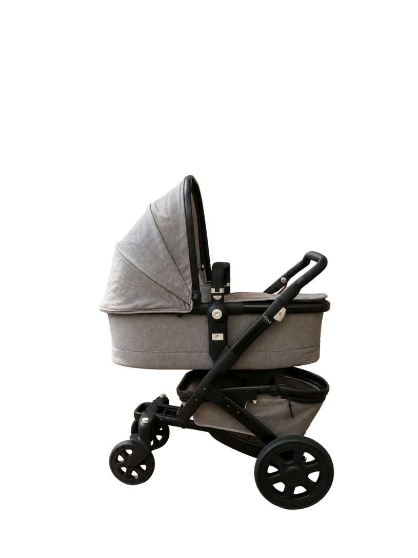 Refurbished Joolz Geo2 Grijs op Zwart 2-in-1 Kinderwagen