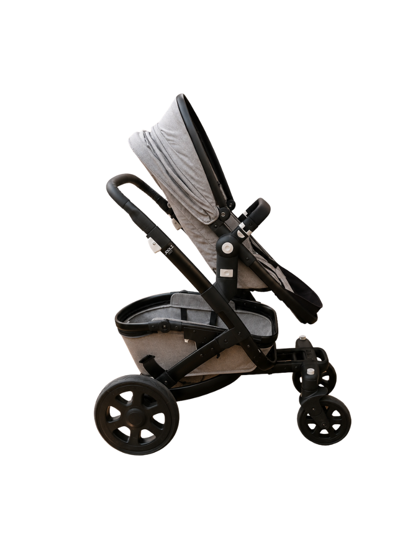 Refurbished Joolz Geo2 Grijs op Zwart 2-in-1 Kinderwagen - extra afbeelding 1