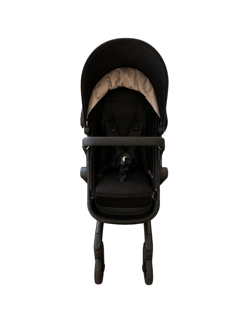 Refurbished Joolz Day 3 Combi Kinderwagen Zwart op Brons