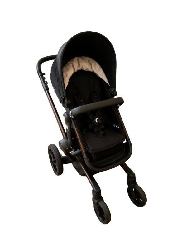 Refurbished Joolz Day 3 Combi Kinderwagen Zwart op Brons